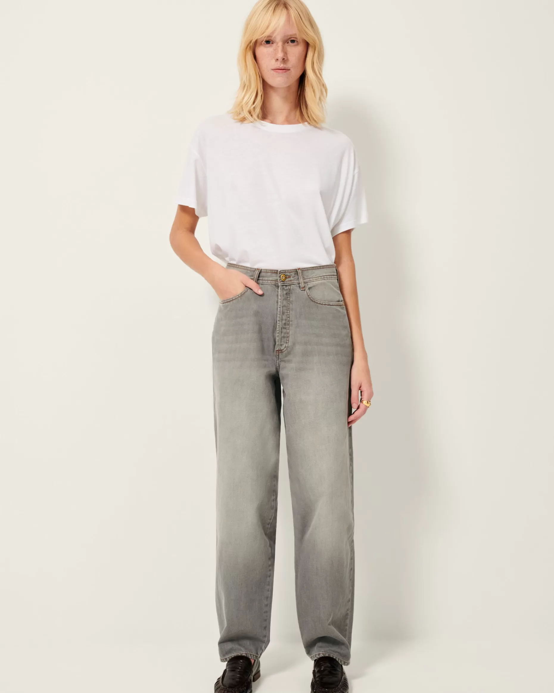 Sessùn Larges | Pantalons*Baggou MidGrey