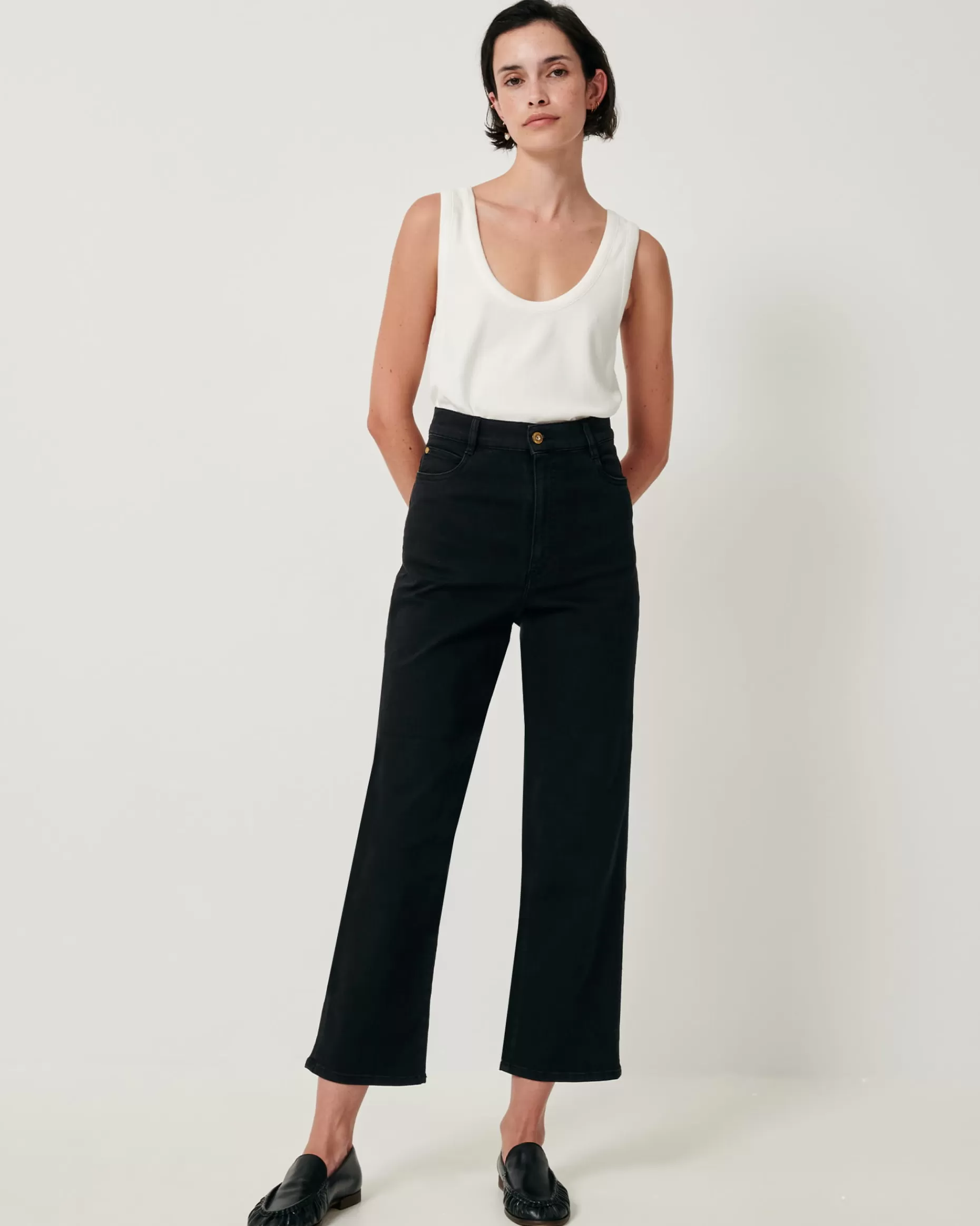 Sessùn Pantalons | Taille Haute*Bay cruise PureBlack