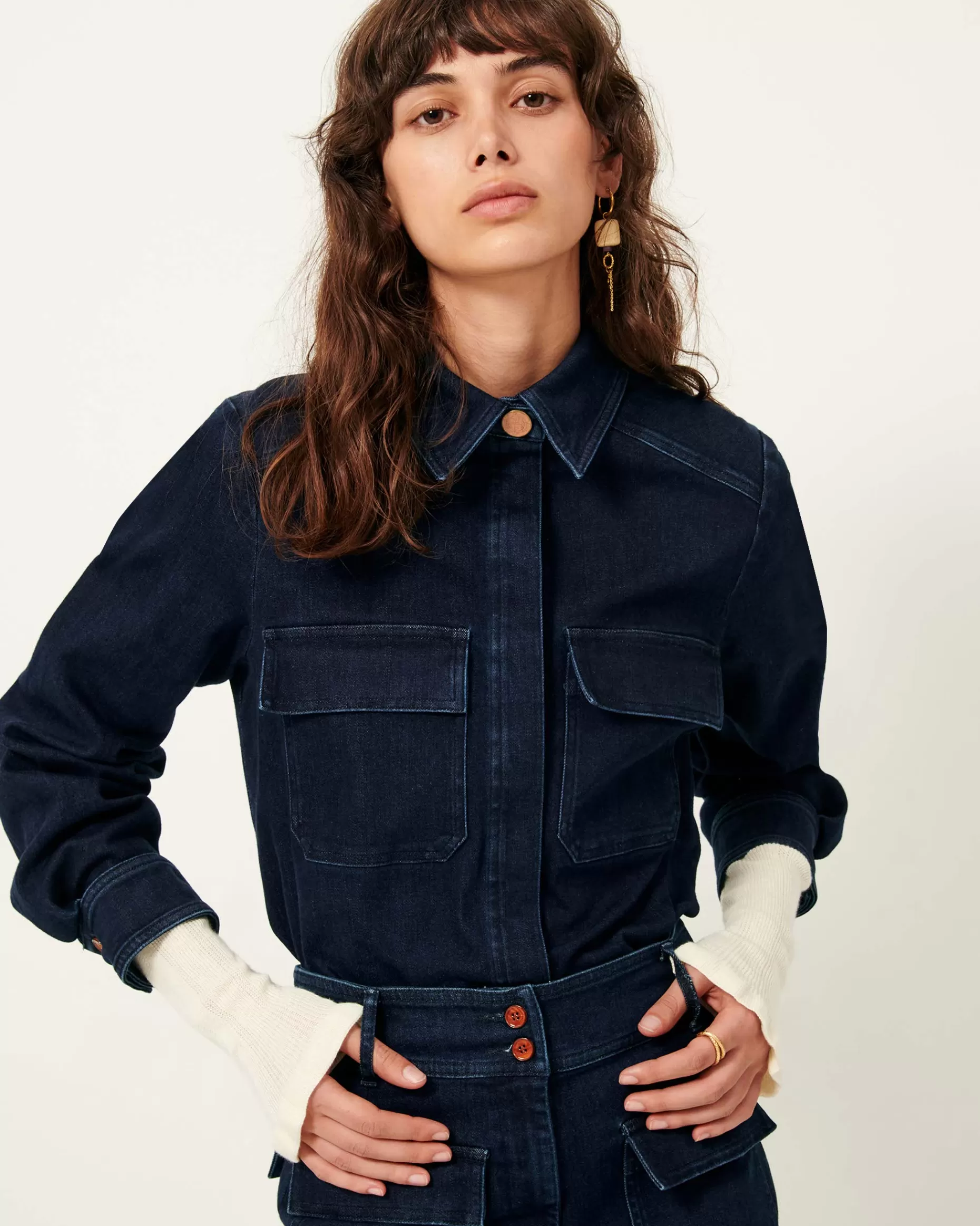 Sessùn Chemises Et Blouses | Denim*Guggen Carbonella