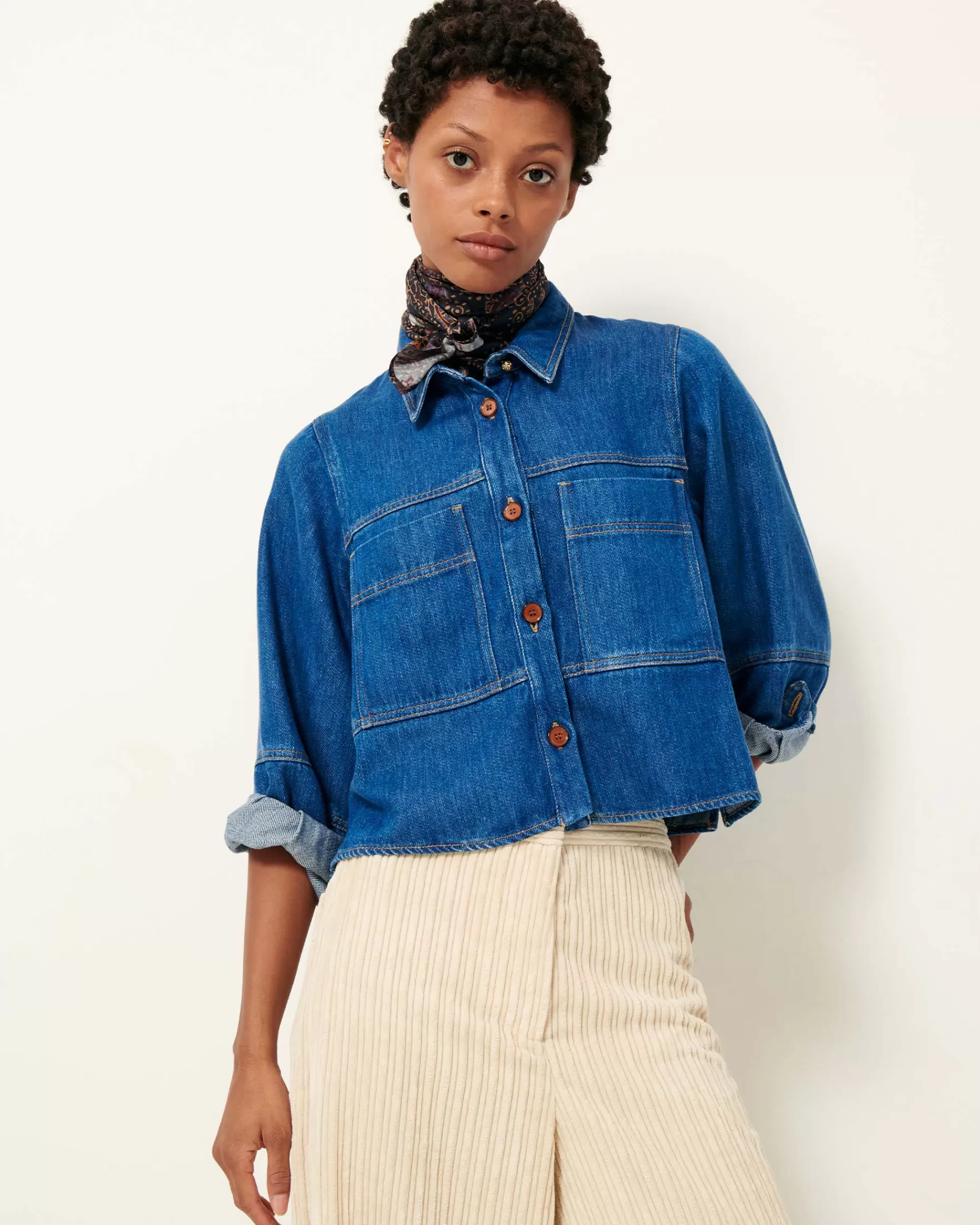 Sessùn Chemises Et Blouses*Leone DenimBlue