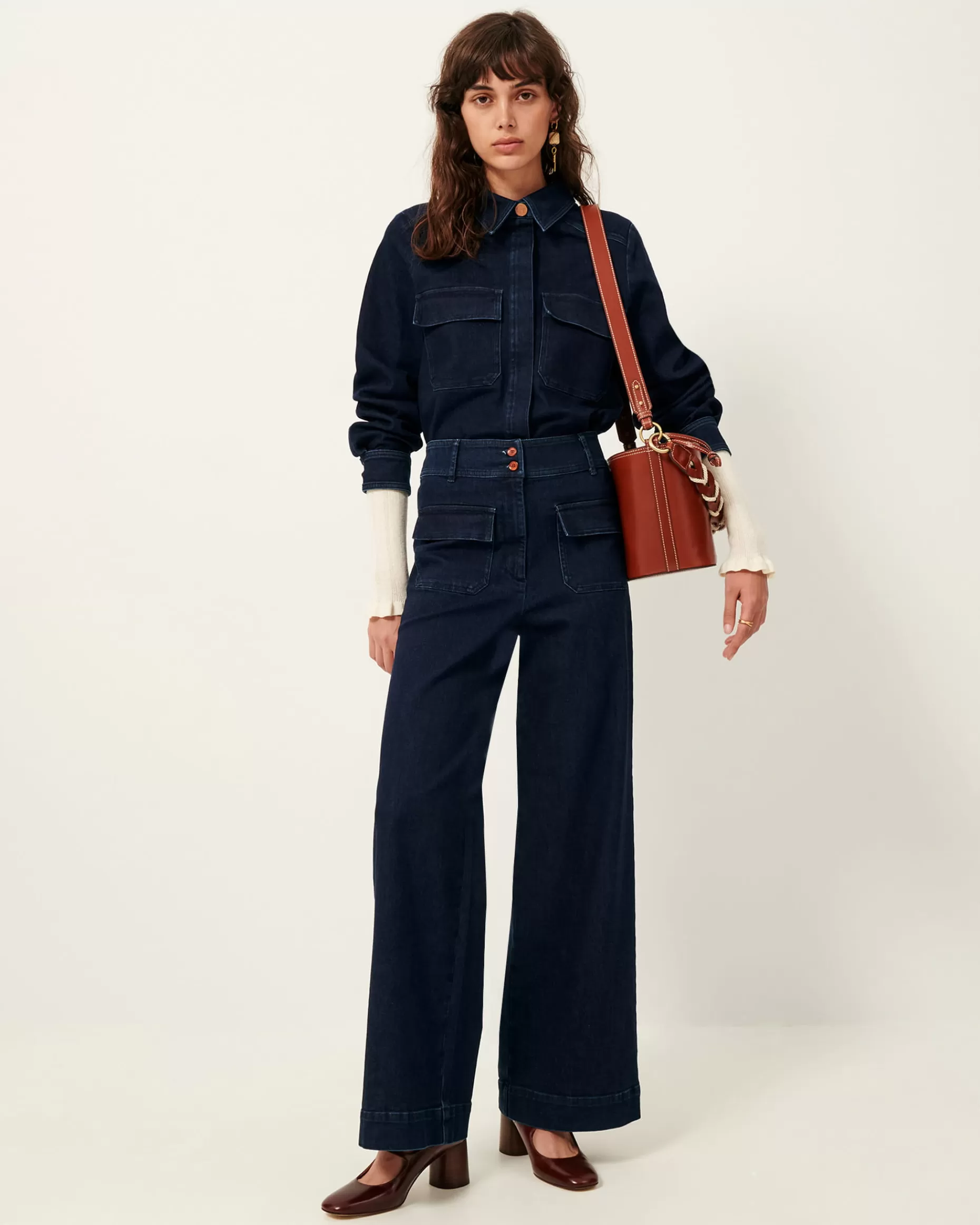 Sessùn Larges | Pantalons*Manhattan DenimBlue